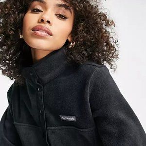 Columbia Wool Blend Snap Button Coat Size S